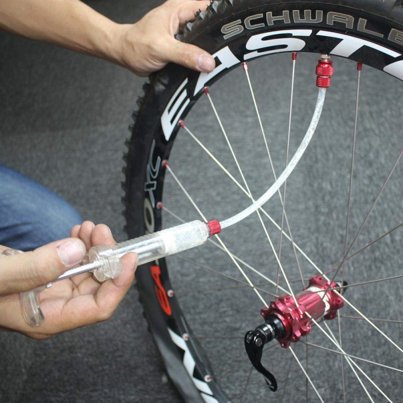 CNC injektor tekućine za popravak tubeless guma – kombinirani paket, materijal plastika/nerđajući čelik, prilagodba dostupna, privatna marka dostupna