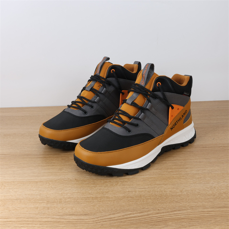 Planinarske cipele, visok gornji dio, laneni gornji materijal, vodonepropusne, protuklizna gumena potplata, Phylon srednja potplata