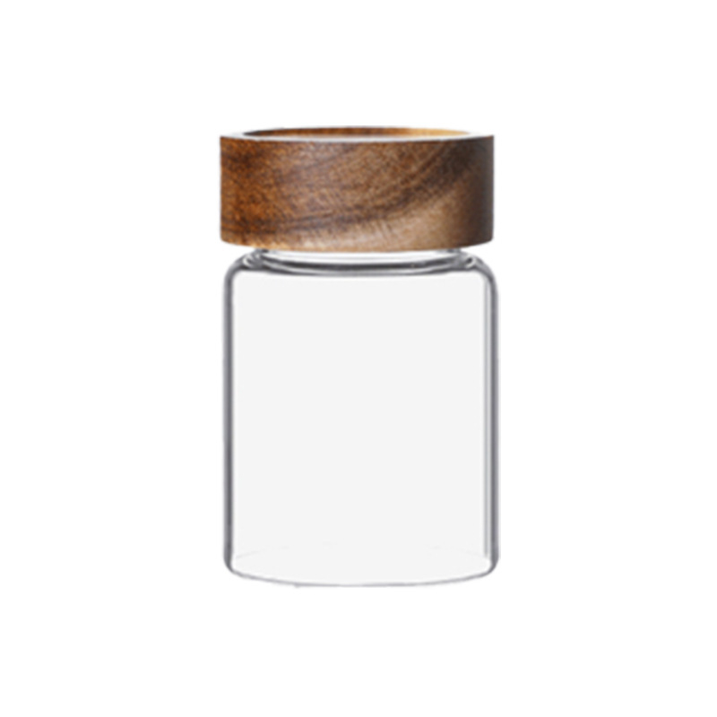 Staklena posuda za hranu, okruglog oblika, 501–800 ml, mikrovalna sigurna, prilagođena obrada