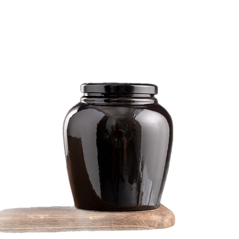 Keramička posuda za hranu, okruglog oblika, retro stil, kapacitet 301–500 ml, vodonepropusno zatvaranje, nije prikladna za mikrovalnu pećnicu