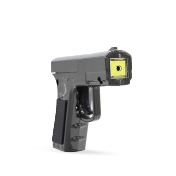 Мини лазерен указател в стил пистолет с COB фенер, 3W, захранван с батерия и ръчно натискане, обхват до 50 м