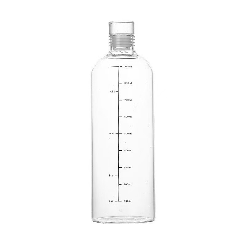 Staklena okrugla boca za infuziju alkohola, hermetički sigurnosni spremnik hrane, mikrotalasna sigurna, prilagodljiva