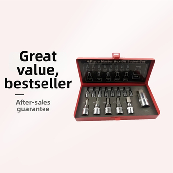 Tx Tools 14-dijelni set s 12-hranima glavama, od Cr-V čelika, za auto popravke i mehaničke radove