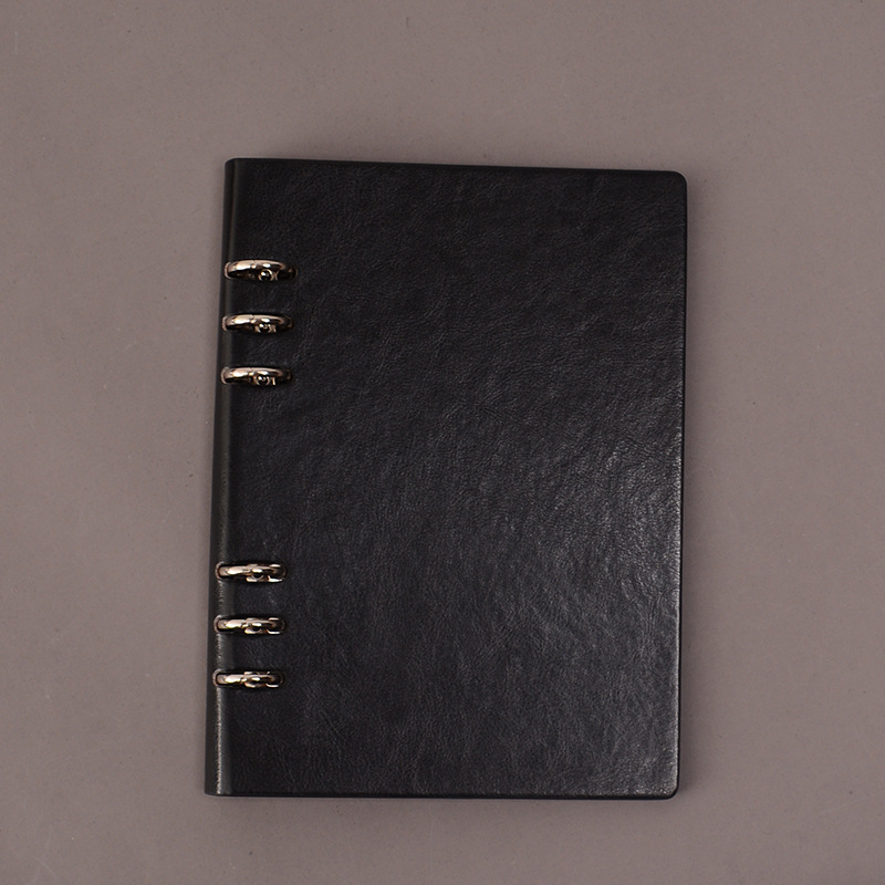 Кожен тефтер с изрязана клип система и 4/6/9 дупки за разгънати листове — марка Lianxi shenze, модел A5251