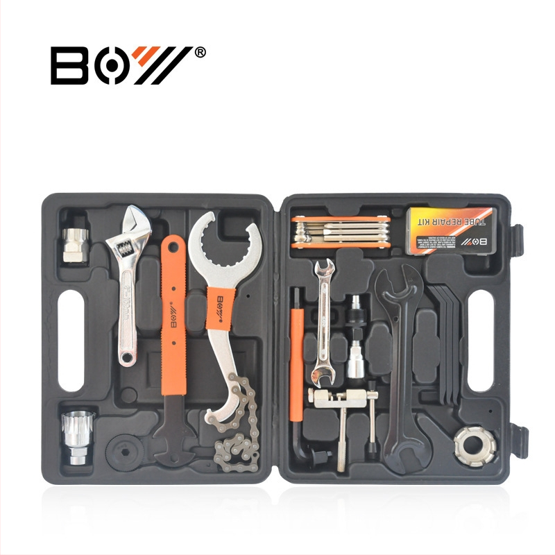 BOY set alata za bicikl i set za popravak planinskog bicikla 8010Z, 45# čelik, 2,2 kg, kombinirani paket, licencirana privatna marka