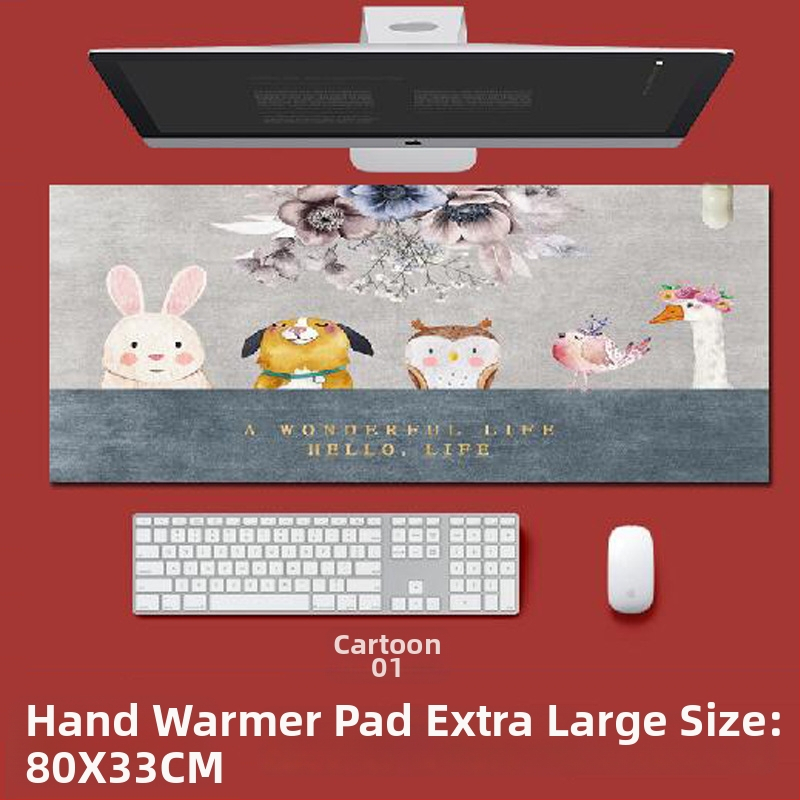 Električni grijaći podložak za stopala ispod radnog stola – USB napajanje, pamuk gornji sloj, grijaća podloga za stopala