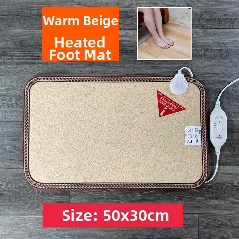Električni grijaći podložak za stopala ispod radnog stola – USB napajanje, pamuk gornji sloj, grijaća podloga za stopala