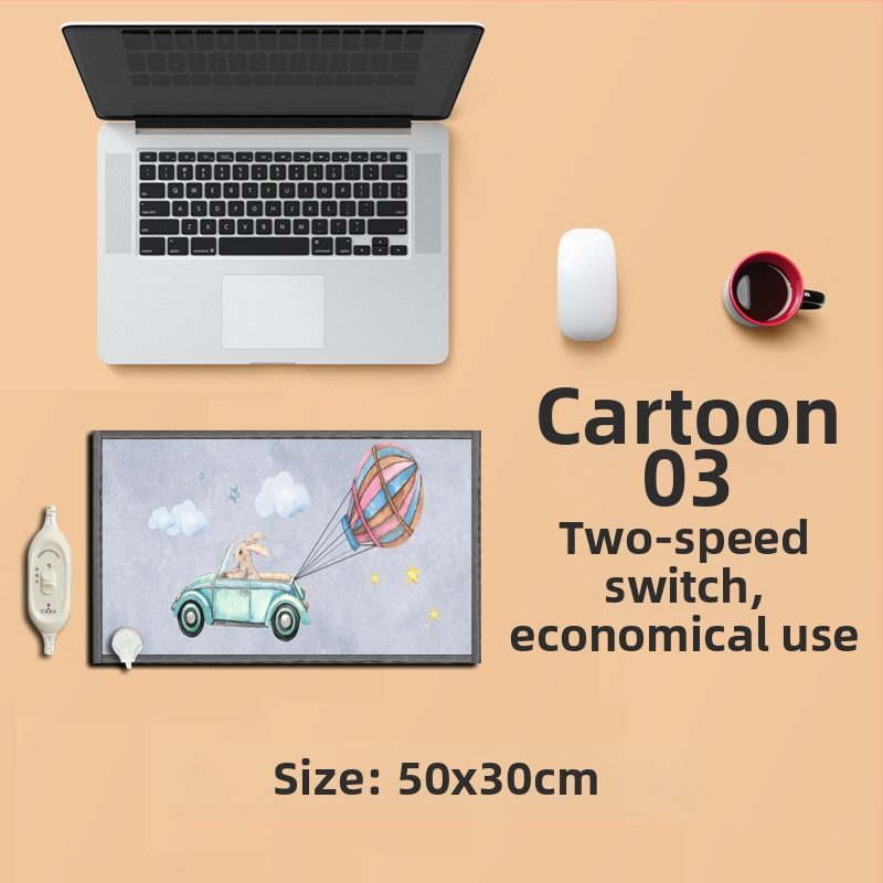 Električni grijaći podložak za stopala ispod radnog stola – USB napajanje, pamuk gornji sloj, grijaća podloga za stopala