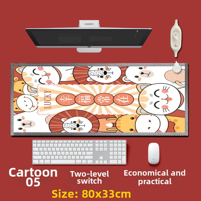 Električni grijaći podložak za stopala ispod radnog stola – USB napajanje, pamuk gornji sloj, grijaća podloga za stopala