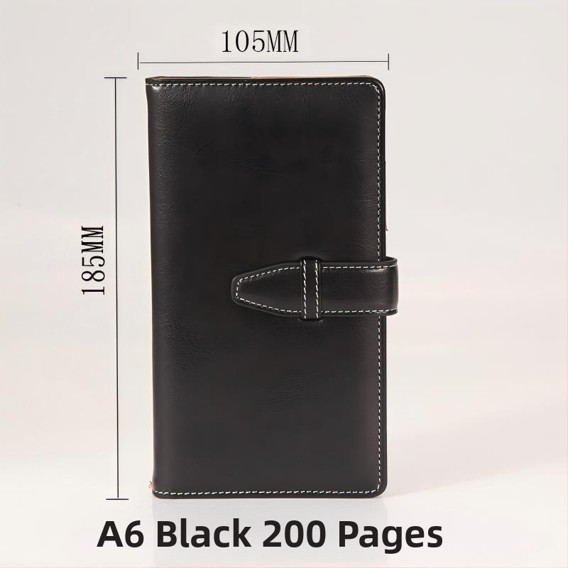 Poslovni bilježnica s prilagođenim logom, korica od umjetne kože, ljepilo povez, Daolin papir, 80 g/m², 100–200 stranica