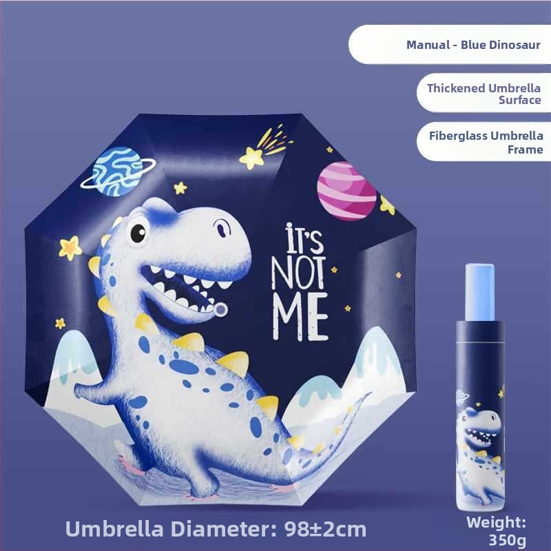 Παιδική ομπρέλα με αντί-ανάκρουση, νανο-υδροφοβικός ιστός, 12 ραβδιά σιλικόον, αλουμινένια λαβή