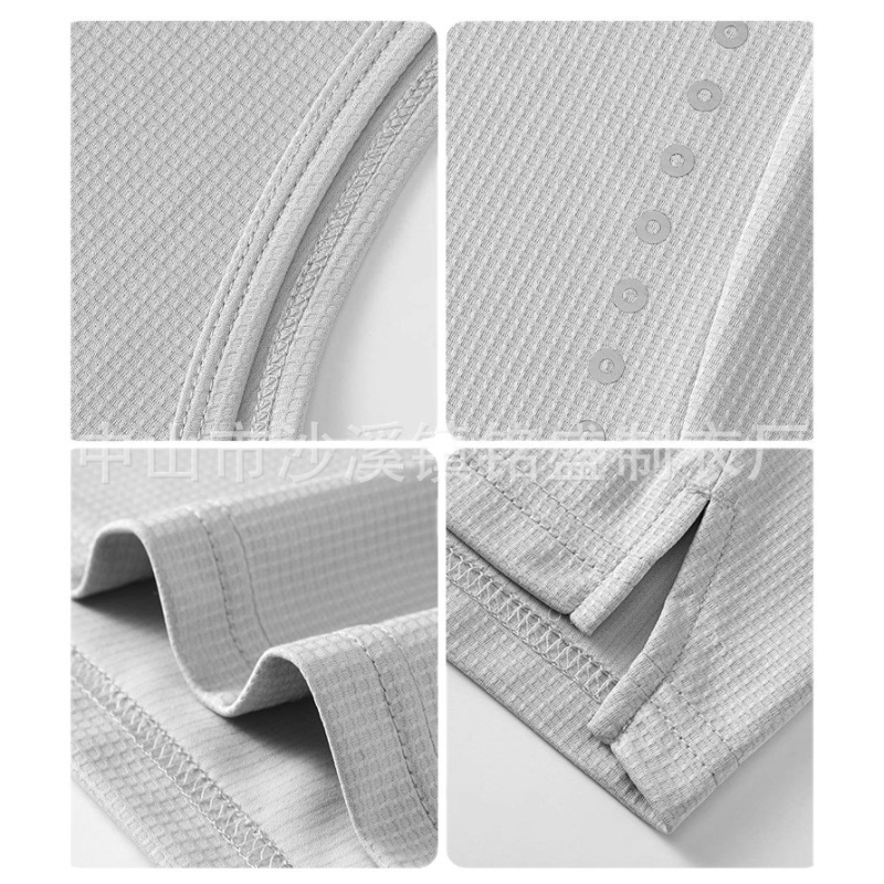 Sportski bezrukavni top, prozračan Milk Silk poliestar, brzo suši, okrugli vrat, široki kroj, ljeto