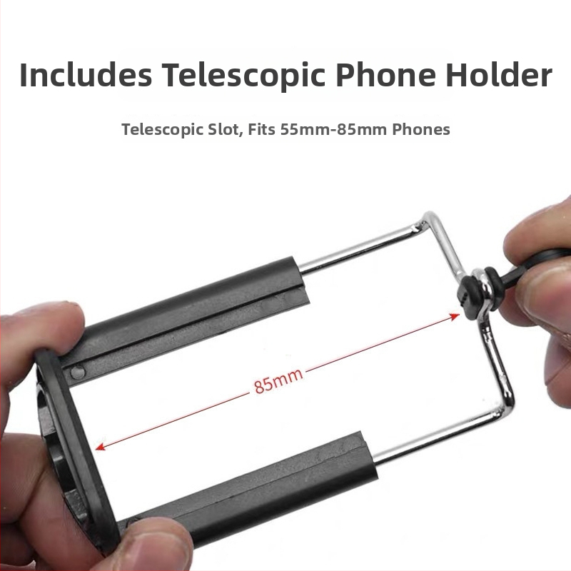 Pružný statív na telefón s Bluetooth diaľkovým ovládaním, proti otrasom, stolná podpora pre selfie a živé vysielanie
