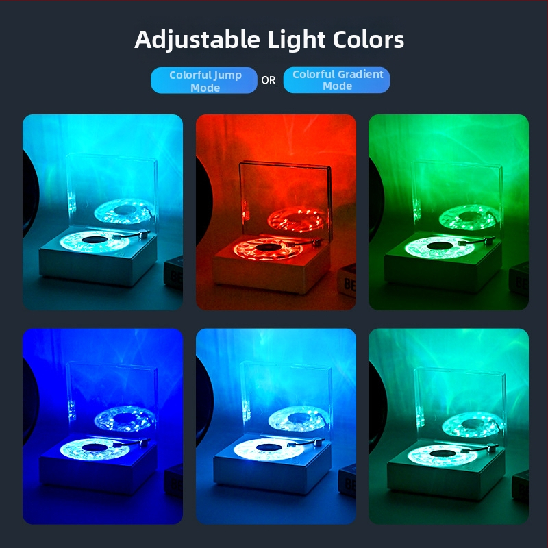 Bluetooth mini reproduktor s projekciou hviezdnej oblohy a vstavanou batériou (Bluetooth 5.0, 5W, 2000–4000mAh, 100Hz–20kHz, SNR ≥70dB)