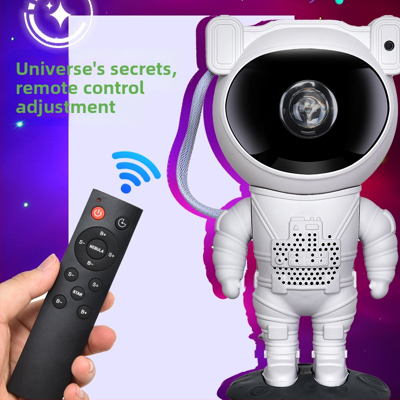 Projektor zvjezdane svjetlosti s astronautom za spavaću sobu – Mingyoupin, model 584556, stil 41545, Licencirana privatna marka: Da