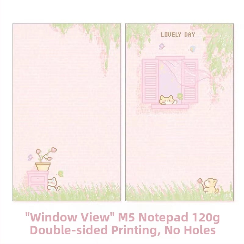 Лепящи бележки Princess Lark Notes – мил стил, хартия обикновена, печат, Ruby