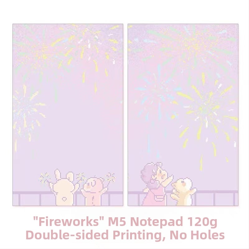 Лепящи бележки Princess Lark Notes – мил стил, хартия обикновена, печат, Ruby