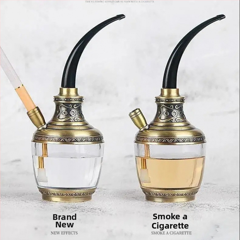 Akrylová fajka s odnímateľným a umývateľným dizajnom, prenosná, s tromi režimami filtra