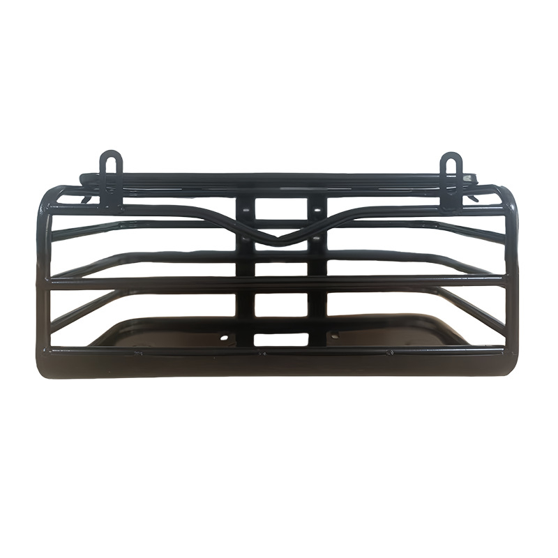 Coș spate din fier pentru bicicletă electrică, accesoriu pentru cadrul bicicletei