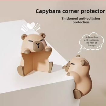 Capybara gyerekeknek készült sarkvédő asztalhoz, puha gumiból készült, otthoni használatra
