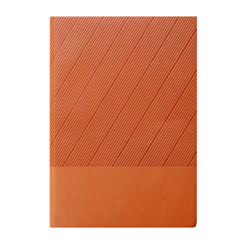 Guanghao Caiet Registru Manual – Copertă din Piele Sintetică, Legare Fără Șir, Hârtie 80gsm, 50–100 Pagini, Jurnal de Afaceri Minimalist