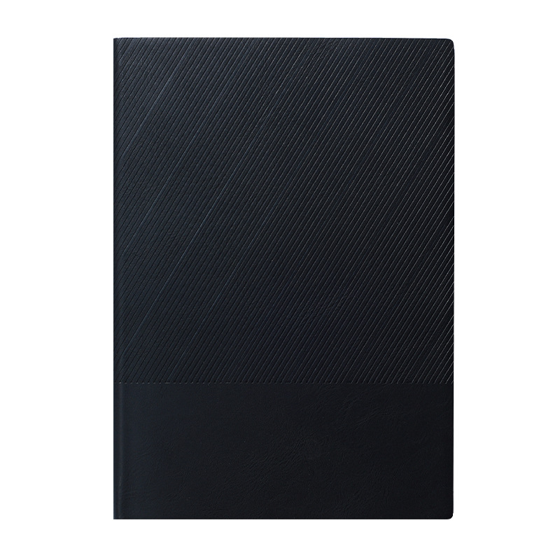 Guanghao Caiet Registru Manual – Copertă din Piele Sintetică, Legare Fără Șir, Hârtie 80gsm, 50–100 Pagini, Jurnal de Afaceri Minimalist