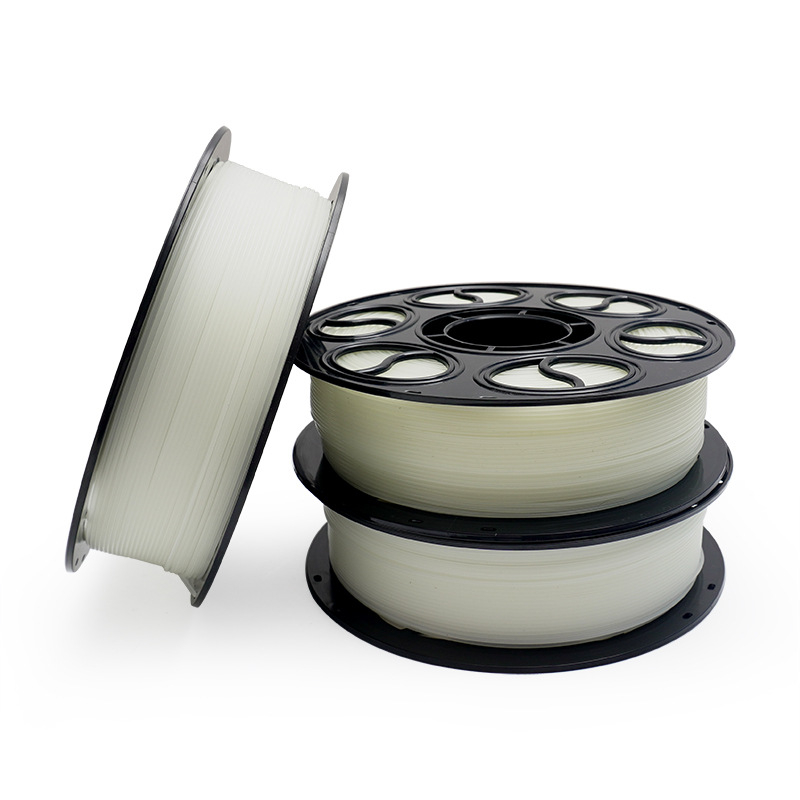 Filament PLA luminos, secțiune circulară, 330 m lungime, pentru imprimare 3D