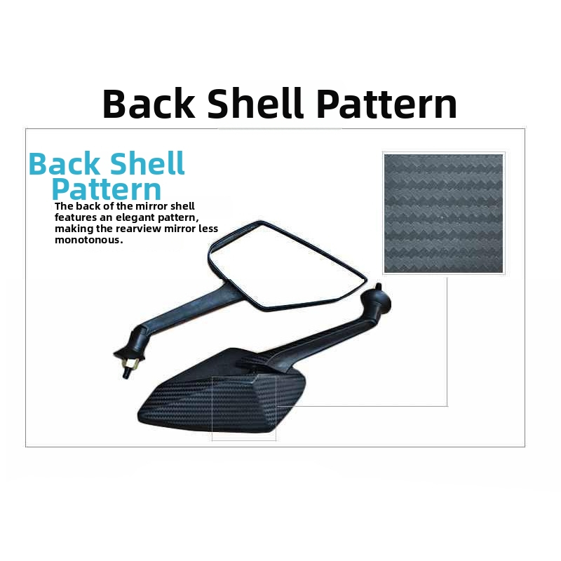 Zrkadlo spätného pohľadu - Všeobecné použitie (Model: Zrkadlo spätného pohľadu; Napätie: Nie je uvedené)