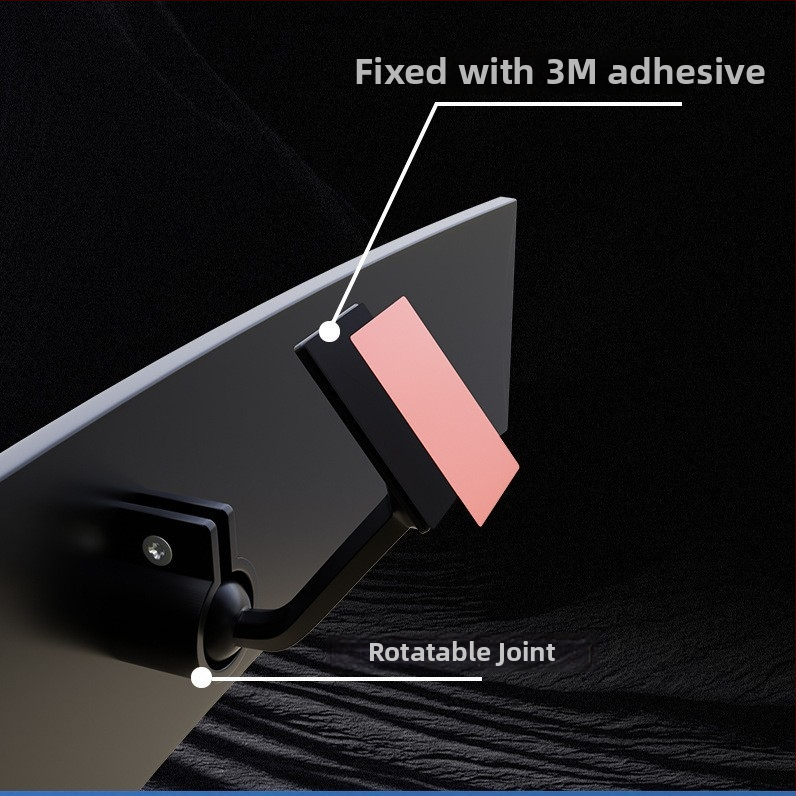 Vnútorné spätné zrkadlo AC-1400, ABS, univerzálny typ, viacnásobné nastavenie, hmotnosť 219 g