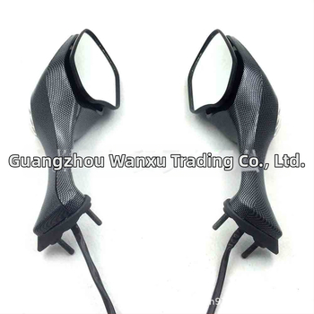 Καθρέφτης οπισθοπορείας για Honda CBR1000RR 2008-2016, αναδιπλόμενος, τετράγωνος, πλαστικός