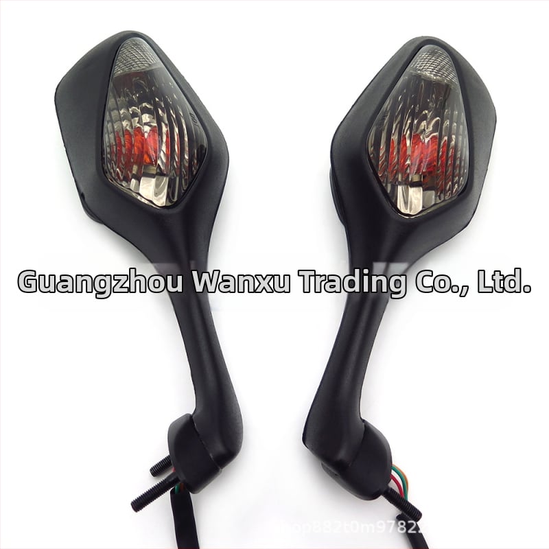 Καθρέφτης οπισθοπορείας για Honda CBR1000RR 2008-2016, αναδιπλόμενος, τετράγωνος, πλαστικός