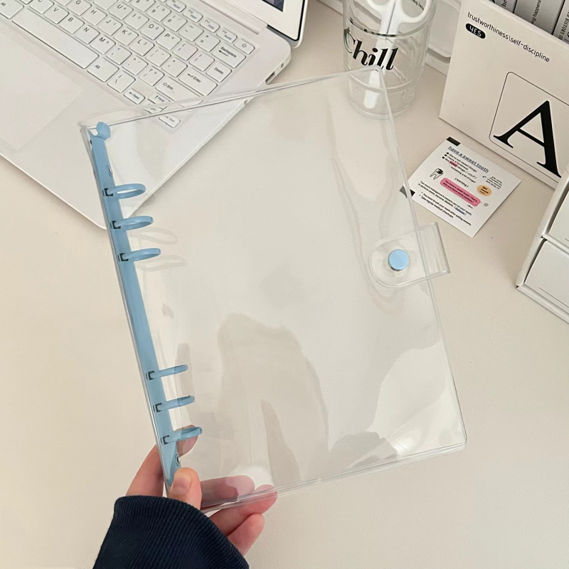 Kohara bilježnica s PVC koricom, s labavim listovima, papir od drvne pulpe 68 g/m², 50–100 stranica