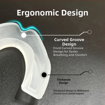 Protektor za zube za taekwondo i borilačke vještine, termički oblikovan, lagana težina 0,02, pogodno za odrasle i djecu