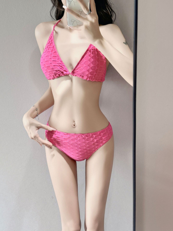 Ženski ljetni kupaći kostim u Instagram stilu, visokokvalitetni trodijelni bikini set s efektom mršavljenja, za spa i odmor