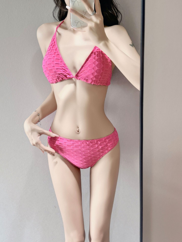 Ženski ljetni kupaći kostim u Instagram stilu, visokokvalitetni trodijelni bikini set s efektom mršavljenja, za spa i odmor