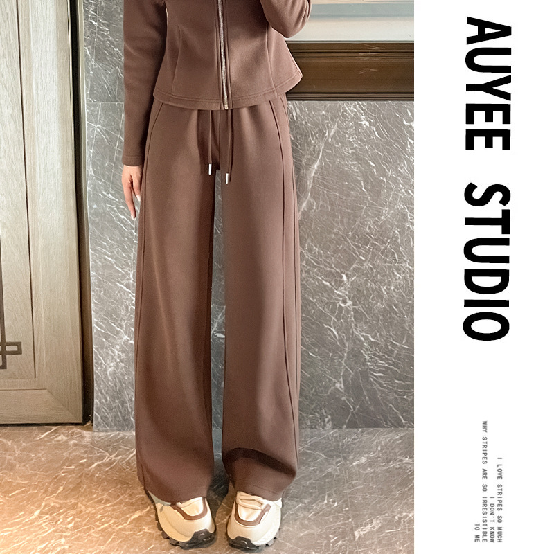 Casual kostim s hlačama za žene, proljeće 2025, poliester tkanina, 90–95% poliester sadržaj, dugi rukavi