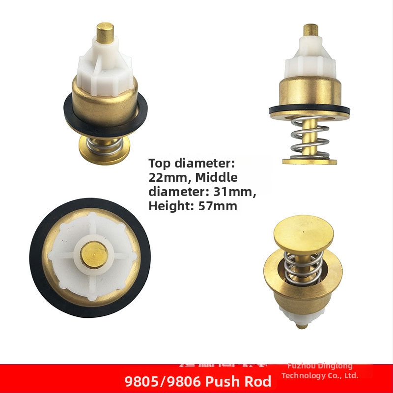 Jadro ventila za ispiranje toaleta za American Standard - ručno upravljan potisni vijak, model 9852, metal