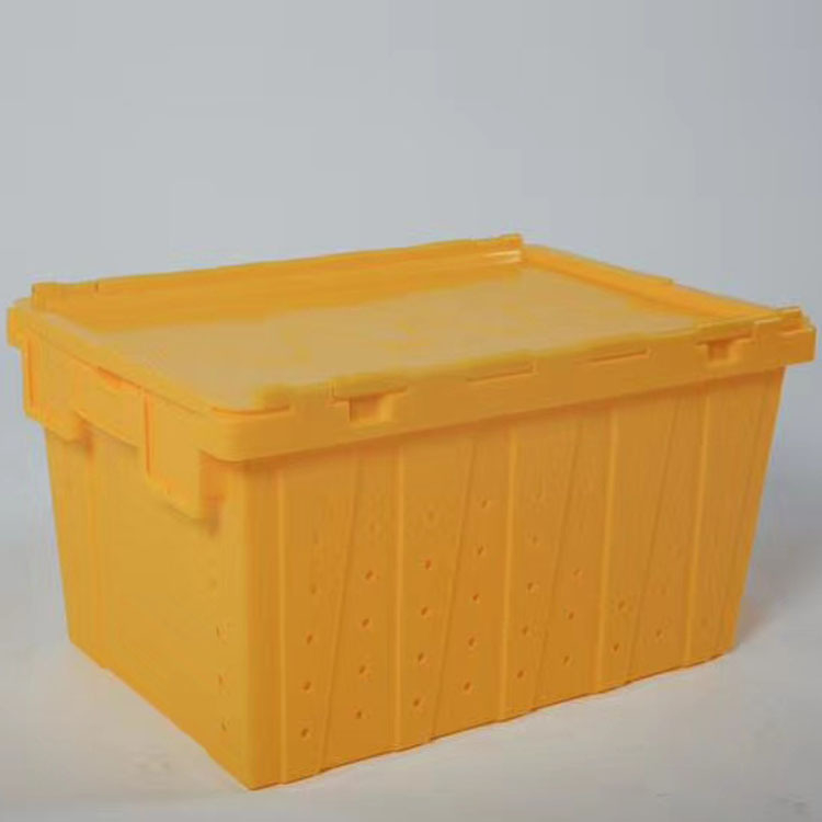 HDPE κουτί μεταφορών με οπές, ανθεκτικό πλαστικό κοντέινερ για μεταφορές, βάρος 3,5 kg, φορτίο 90–100 kg, μάρκα Alliance