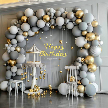 Lateksna balon arka za pozadinu rođendana i vjenčanja