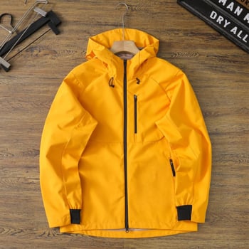 Jachetă unisex din nylon pentru primăvară și toamnă, model solid, mâneci lungi, potrivită pentru alergare, ciclism și drumeții