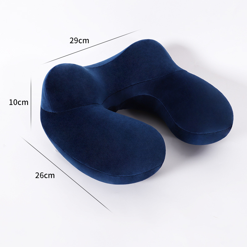 Φουσκωτή μαξούλα λαιμού σε σχήμα U, αφαιρούμενο πλενόμενο κάλυμμα, φορητή, εξαιρετικά μαλακή για αυτοκίνητο και ταξίδια