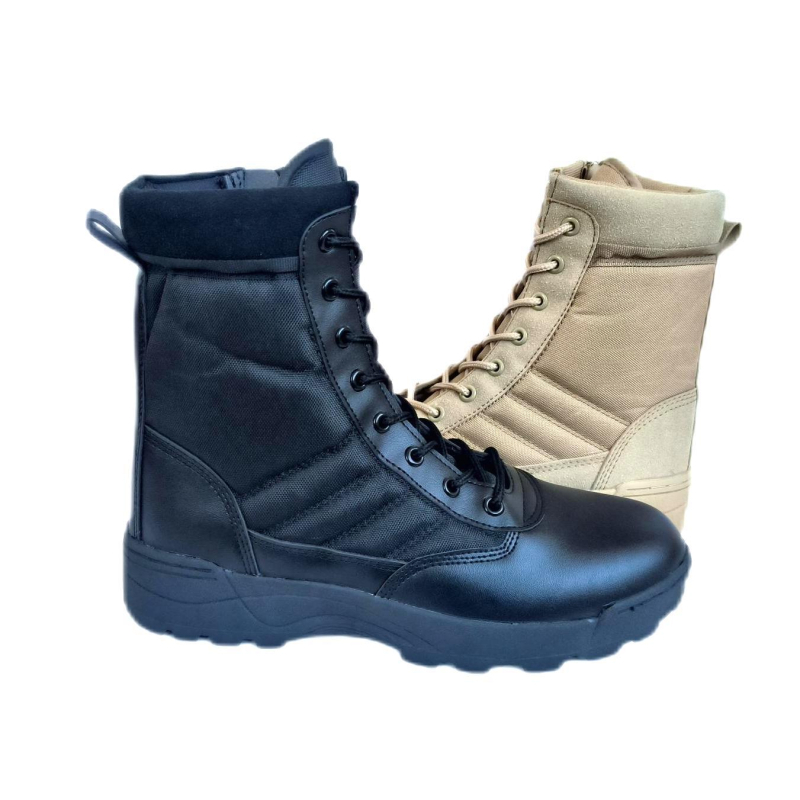 Ultra könnyű, lélegző harci csizmák, magas szárú; anyag: szuper rost + kopásálló Oxford vászon; felnőtteknek (férfiak és nők); szabadtéri sivatagi túrákhoz