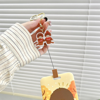 Metalni držač kartica na ključ za prijevoz, kampus karticu za obrok i karticu za pristup