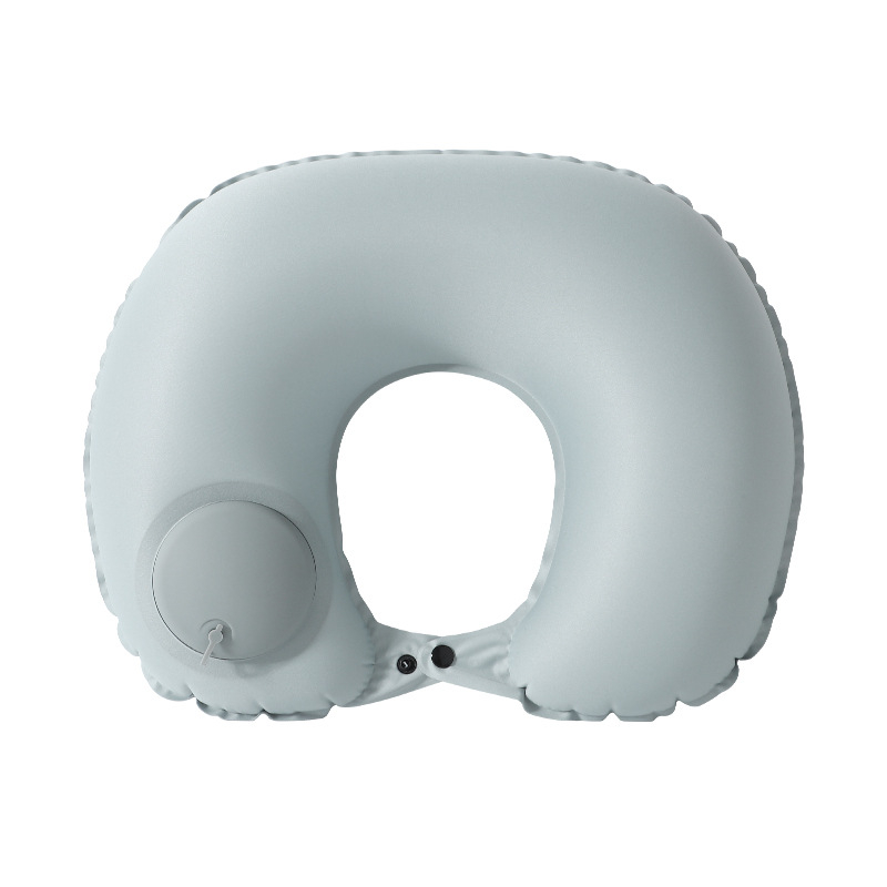 Μαξιλάρι σε σχήμα U φουσκωτό με πυρήνα Milk Silk, γέμισμα αέρα, μοντέρνο μινιμαλιστικό στυλ, για ενήλικες