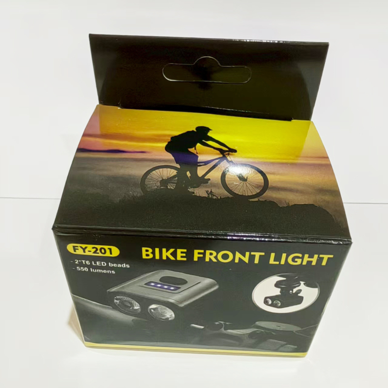 Prednje LED svjetlo za bicikl T6 s dalekim i bliskim snopom, USB držač, vodootporno, zaslon napajanja