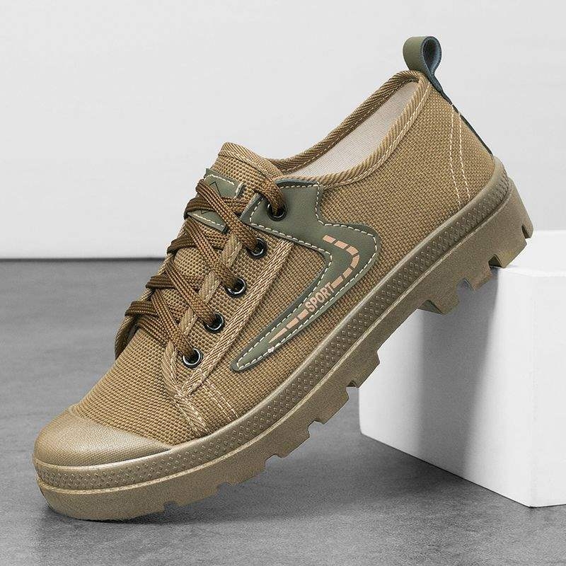 Martin 2025 Pantofi de lucru ușori pentru bărbați - Antiderapanti pentru drumeții, respirabili, partea superioară din pânză, talpă viscose, Lansare primăvara 2024