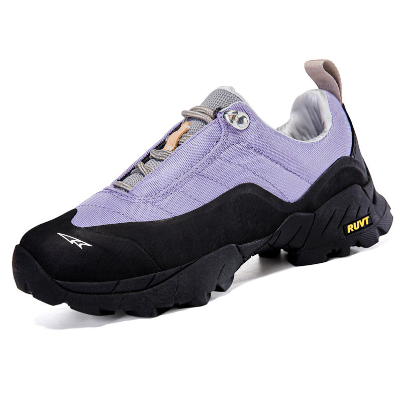 Pantofi de drumeție, Unisex pentru adulți, talpă din cauciuc, respirabile, anti-derapare, absorbție a șocurilor, Închidere frontală cu șireturi