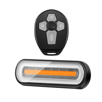 Biciklistična stražnja svjetiljka s bežičnim daljinskim upravljanjem i USB punjenjem (Marka: D980; Uvoz: Ne; Ovlaštene privatne marke: Ne)