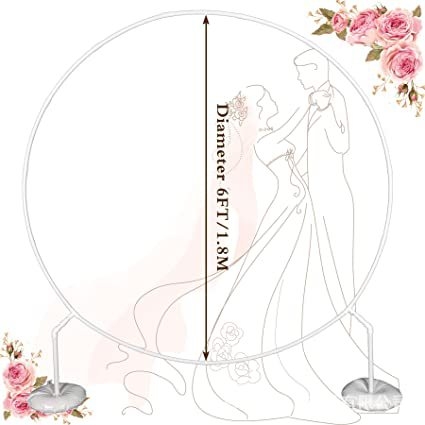 Kružni luk sa bazom za balone – svadbena pozadina rekvizita, plastična, Net Red stil