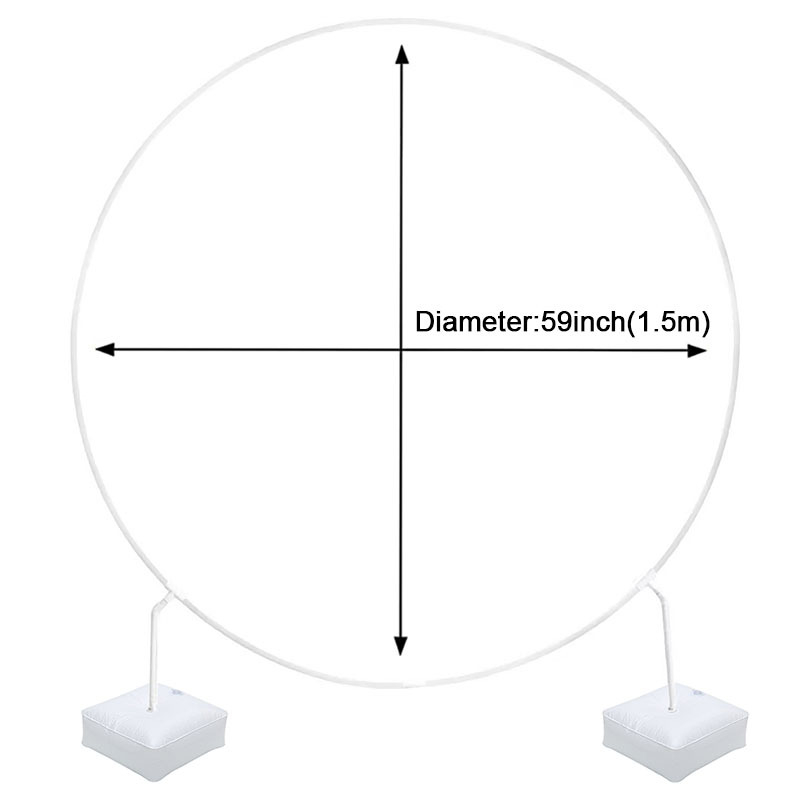 Kružni luk sa bazom za balone – svadbena pozadina rekvizita, plastična, Net Red stil